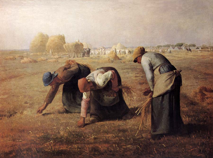 Jean Francois Millet Les Glaneuses